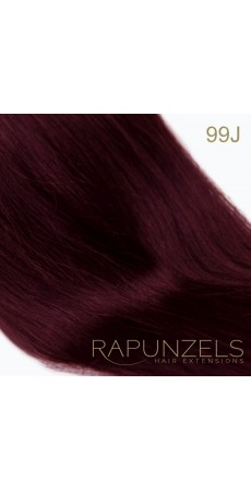 0.5 Gram 16" Pre Bonded Stick Tip Colour #99J Cheryls Burgundy (25 Strands)